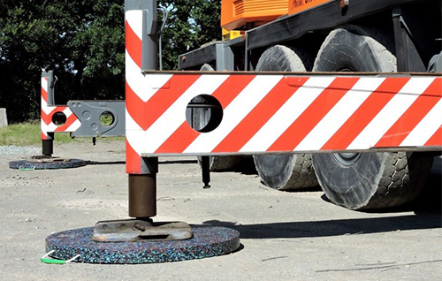 支腿垫板应用实图