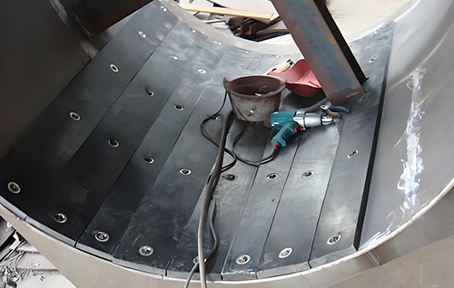 煤仓衬板应用实图